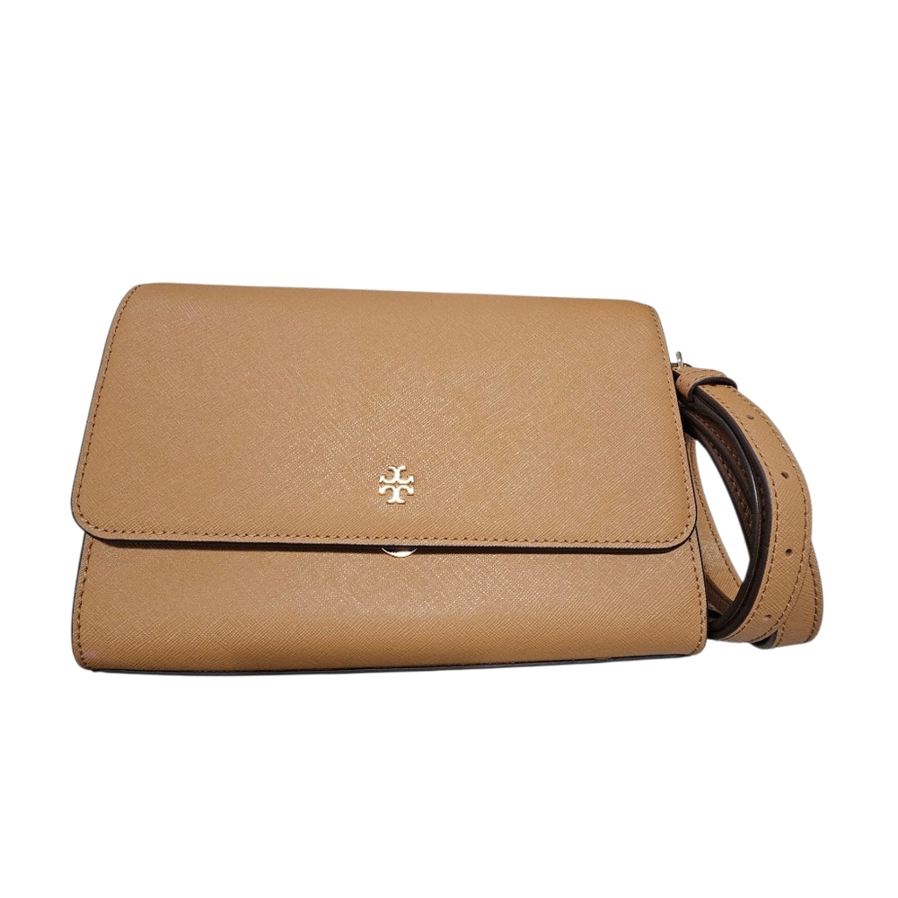 Tory Burch Camel Crossbody Bag